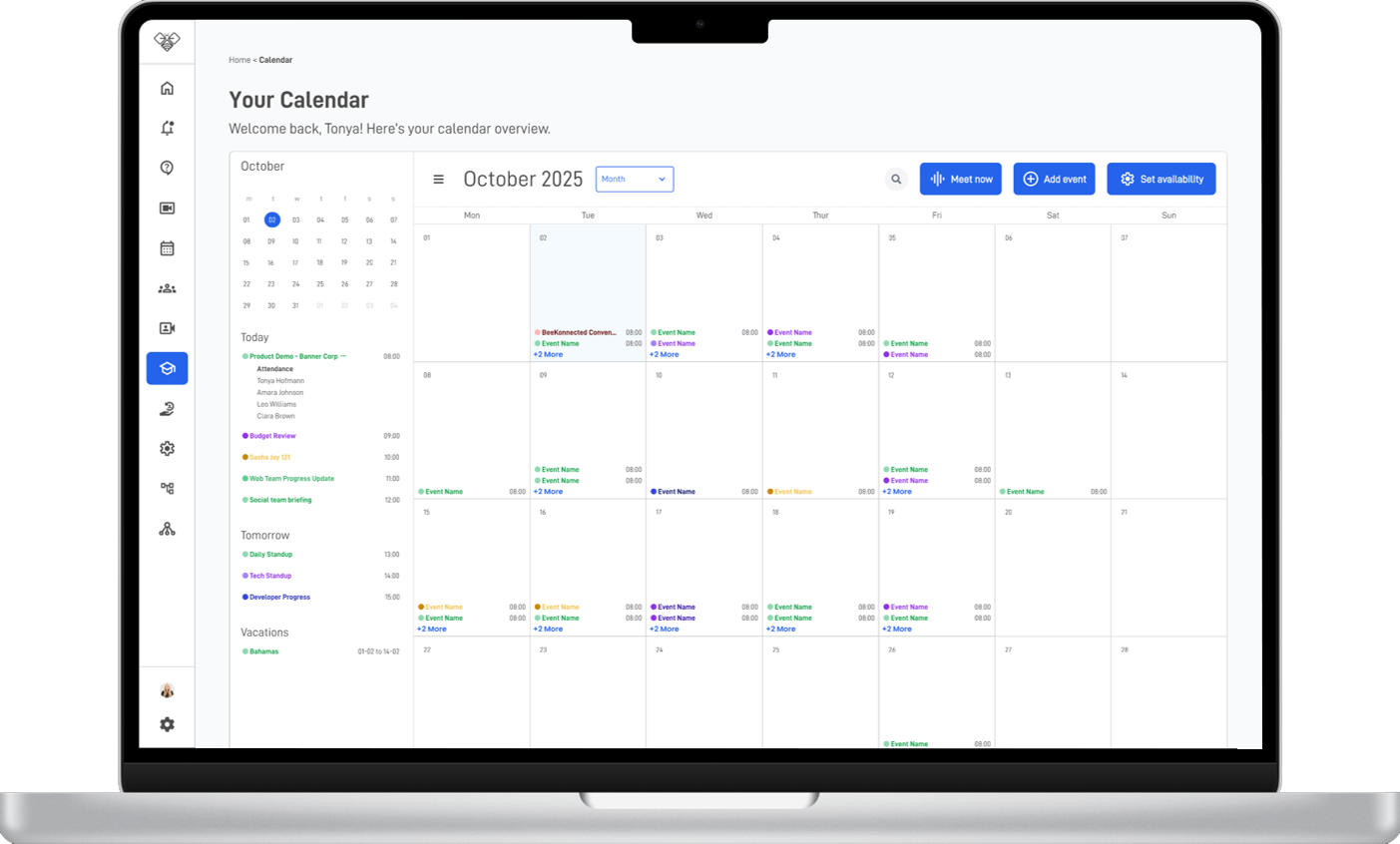 nurture Calendar